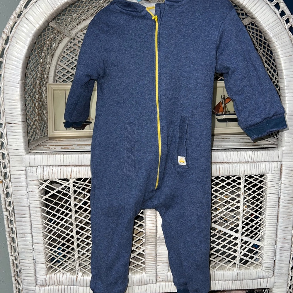 Mothercare Cozy Blue Kids One Piece